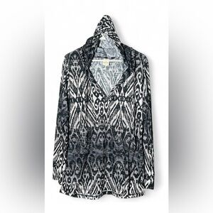 5/$25 New Balance Monochrome Patterned Hoodie